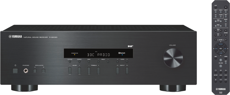 Yamaha RS202 D Schwarz Stereoverstärker
