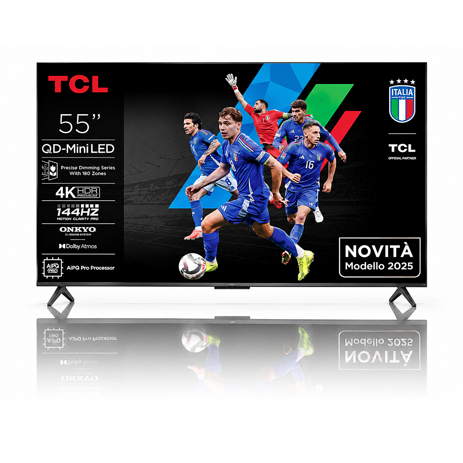 TCL 55C69K – 55 Zoll QD-Mini LED 4K Smart TV mit Google TV