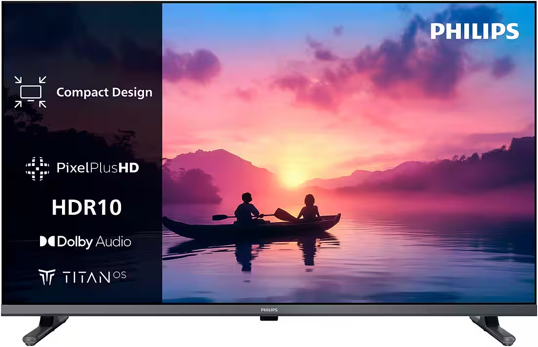 Philips LED-TV  I  32PFS6000/12  I  32 Zoll  I  Full HD LED Smart TV  I Titan OS  I  HDR10  I  Dolby Audio Fernseher