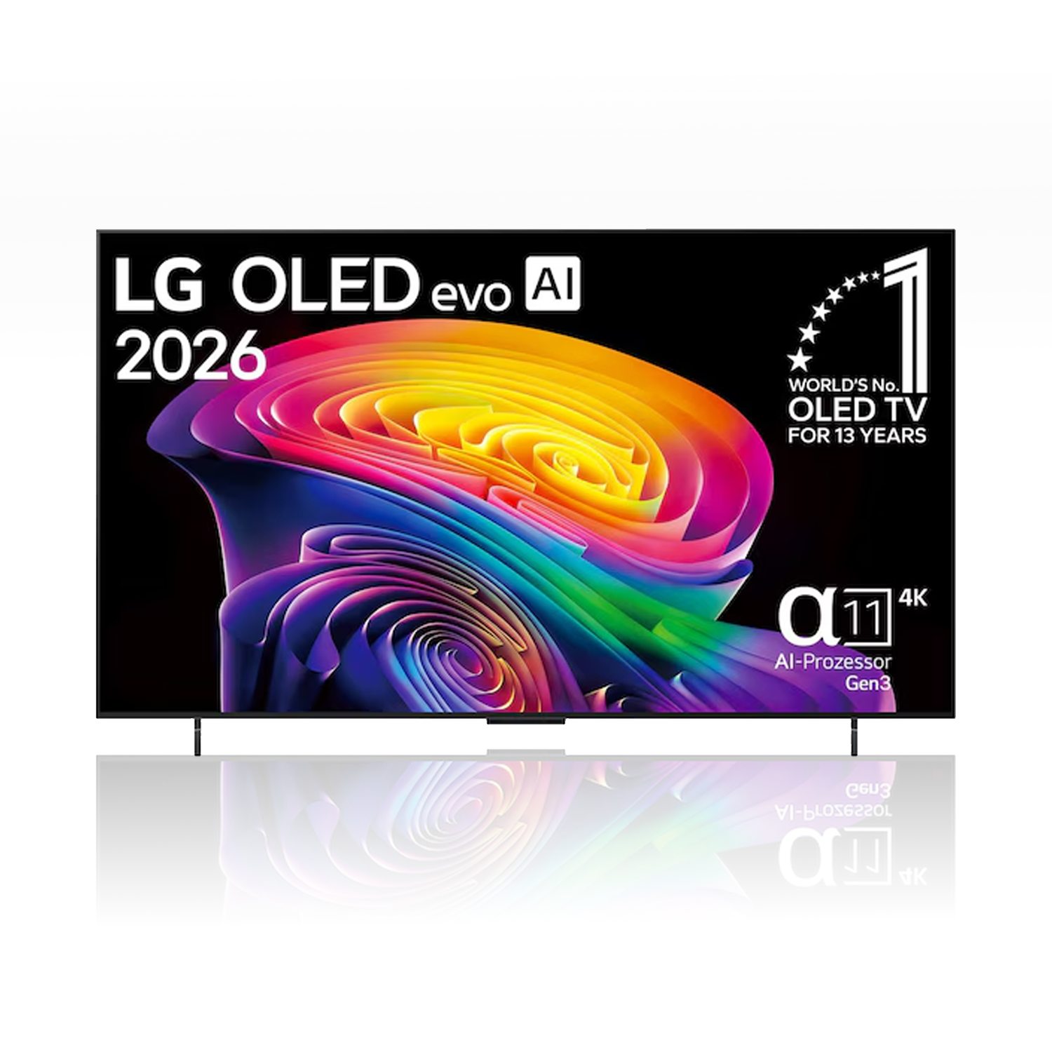 LG OLED-TV  I  OLED42C68LA  I  42 Zoll 4K OLED Smart TV  I  α11 Gen3 AI Prozessor, 165 Hz, Dolby Vision, webOS 26