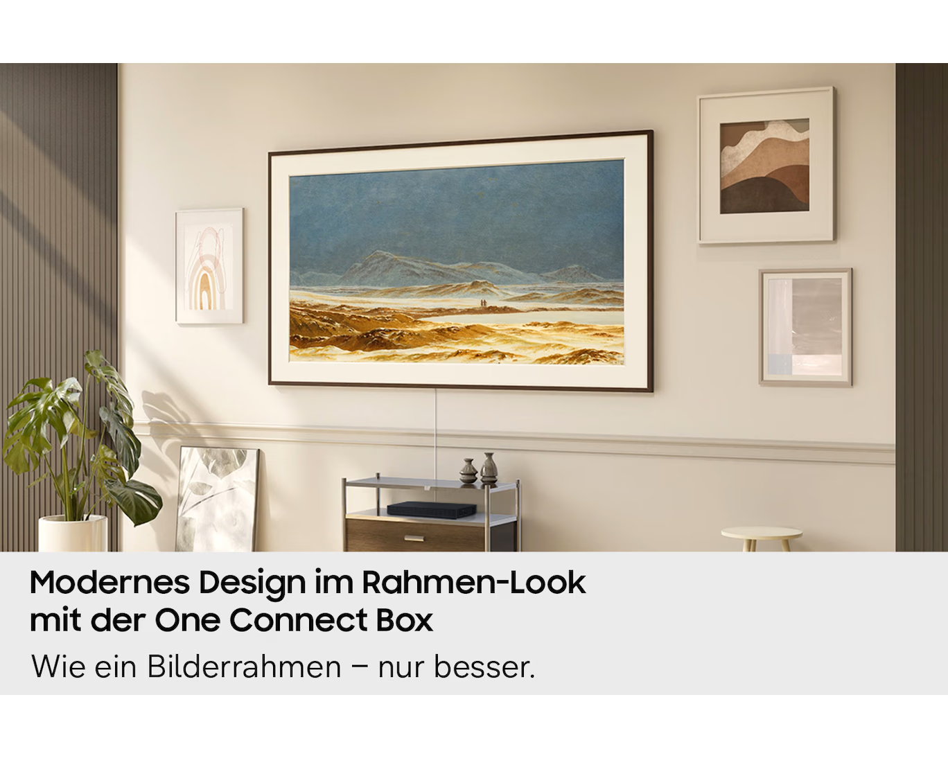 Samsung The Frame LS03HA GQ55LS03HAUXZG – 55 Zoll QLED 4K Art TV, 144 Hz, Glare Free, Vision AI
