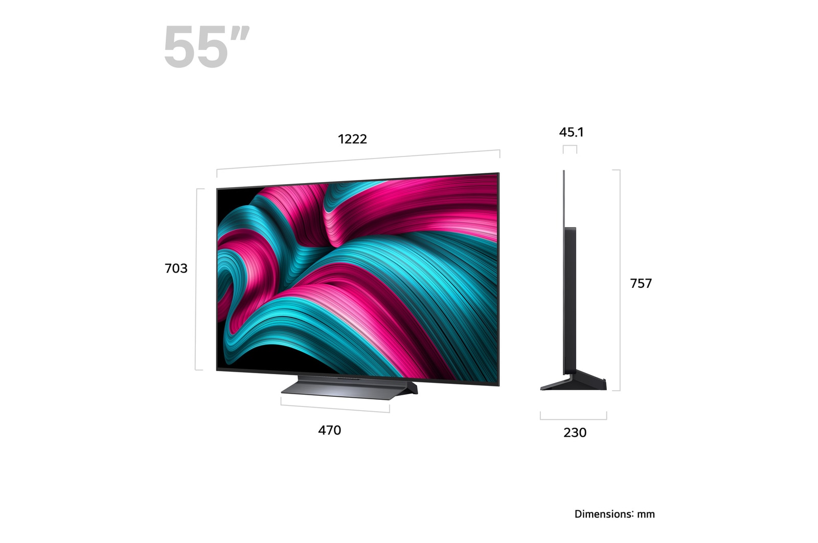 LG OLED 55 Zoll 4K UHD 55C5ELB SmartTV (2025)