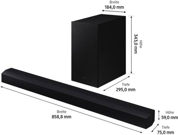 Samsung HWC460G Soundbar Titanschwarz