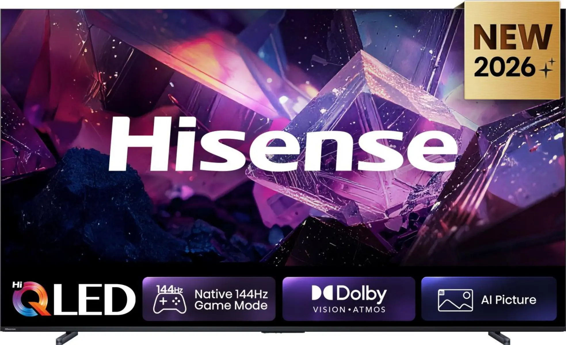 Hisense 100E7S PRO – 100 Zoll Hi-QLED 4K Smart TV – 144 Hz – HDR10+ – Dolby Vision IQ – Dolby Atmos – VIDAA