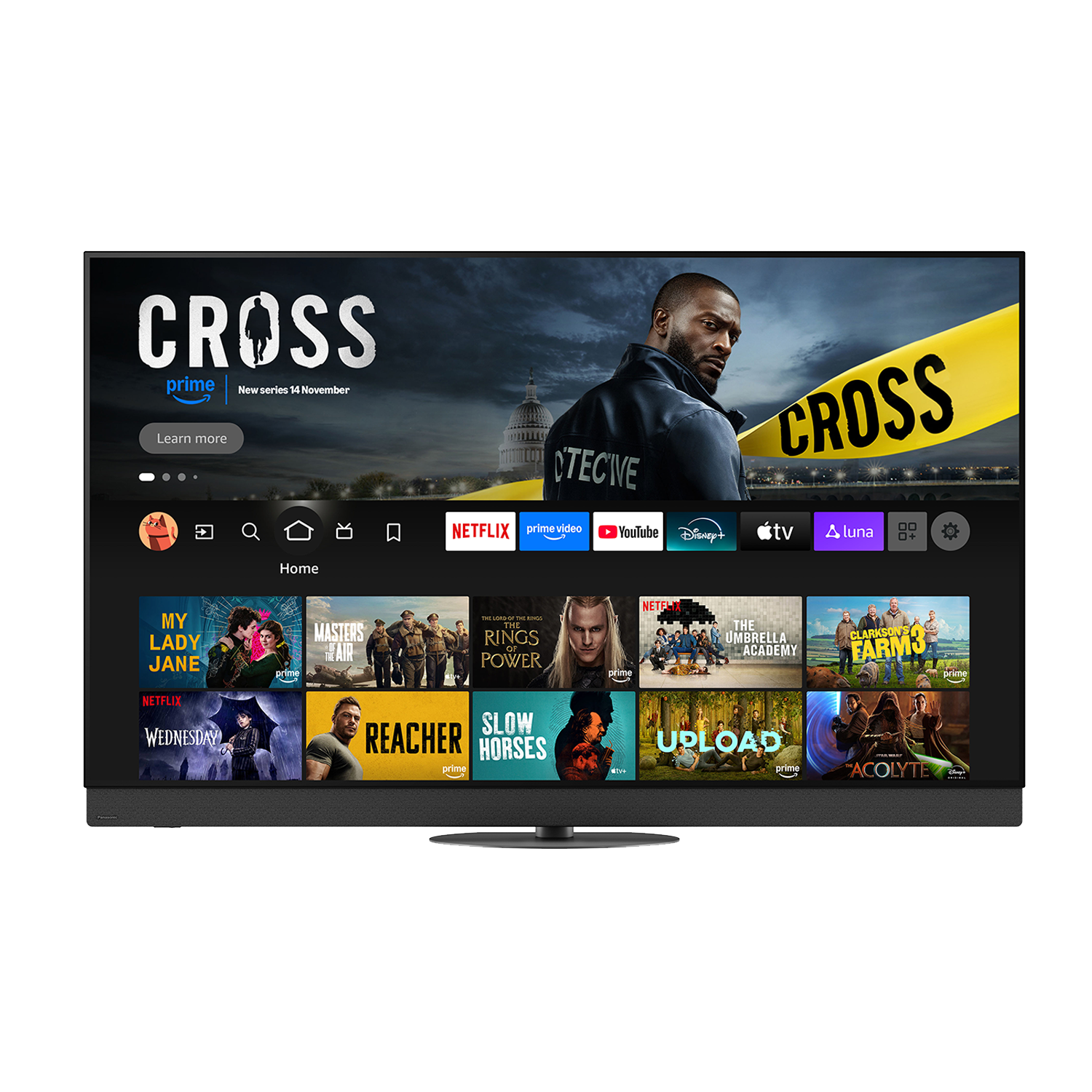 Panasonic  OLED-TV  I  65"  I  TV65Z95BEG  I  black-metallic