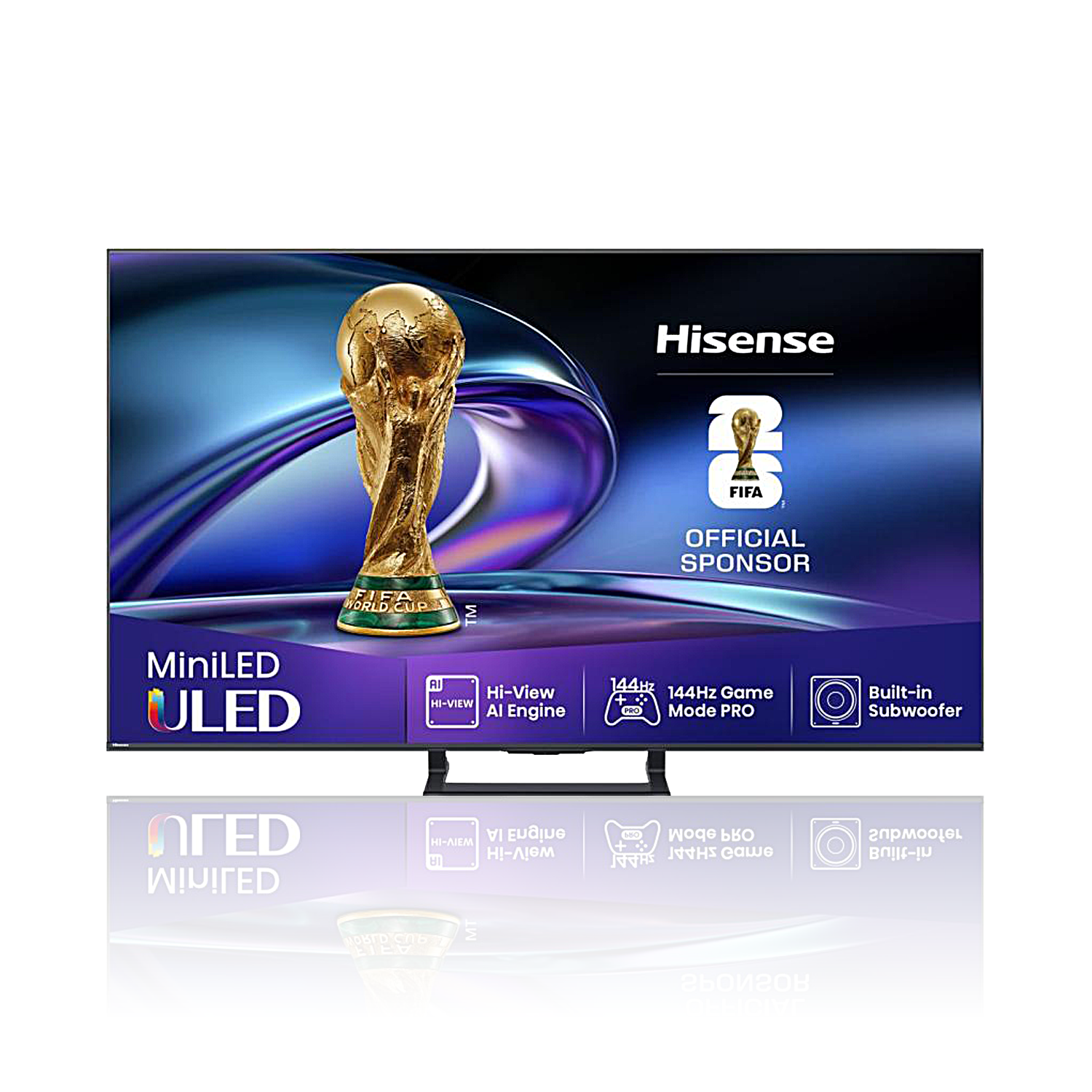 Hisense ULED-TV  I  50E8Q  I  50 Zoll  I  Mini-LED  I  Smart-TV  I  4K  HDR