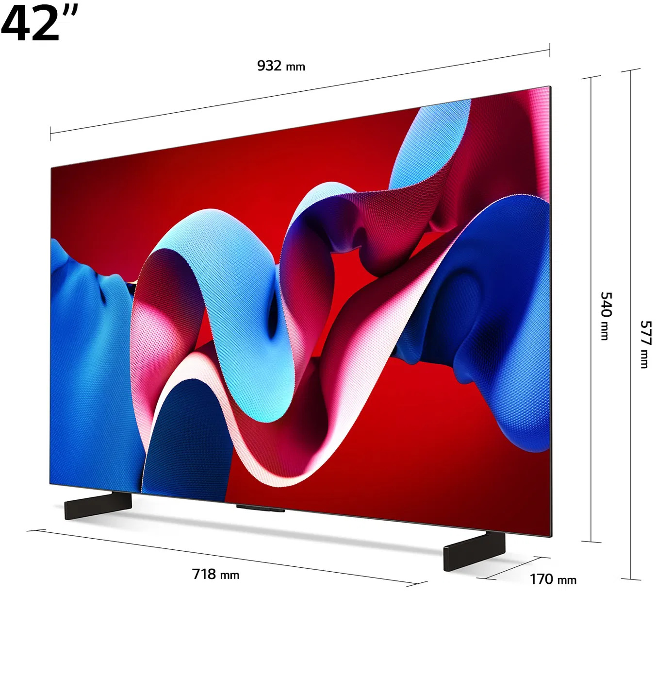 LG OLED42C44LA 106cm 4K UHD 42 Zoll SmartTV