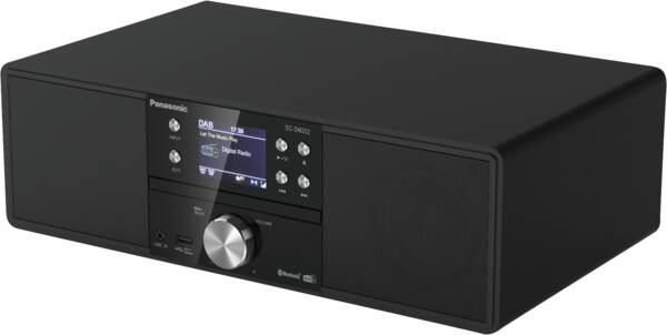 Panasonic Design-Radio SCDM202 EGK schwarz