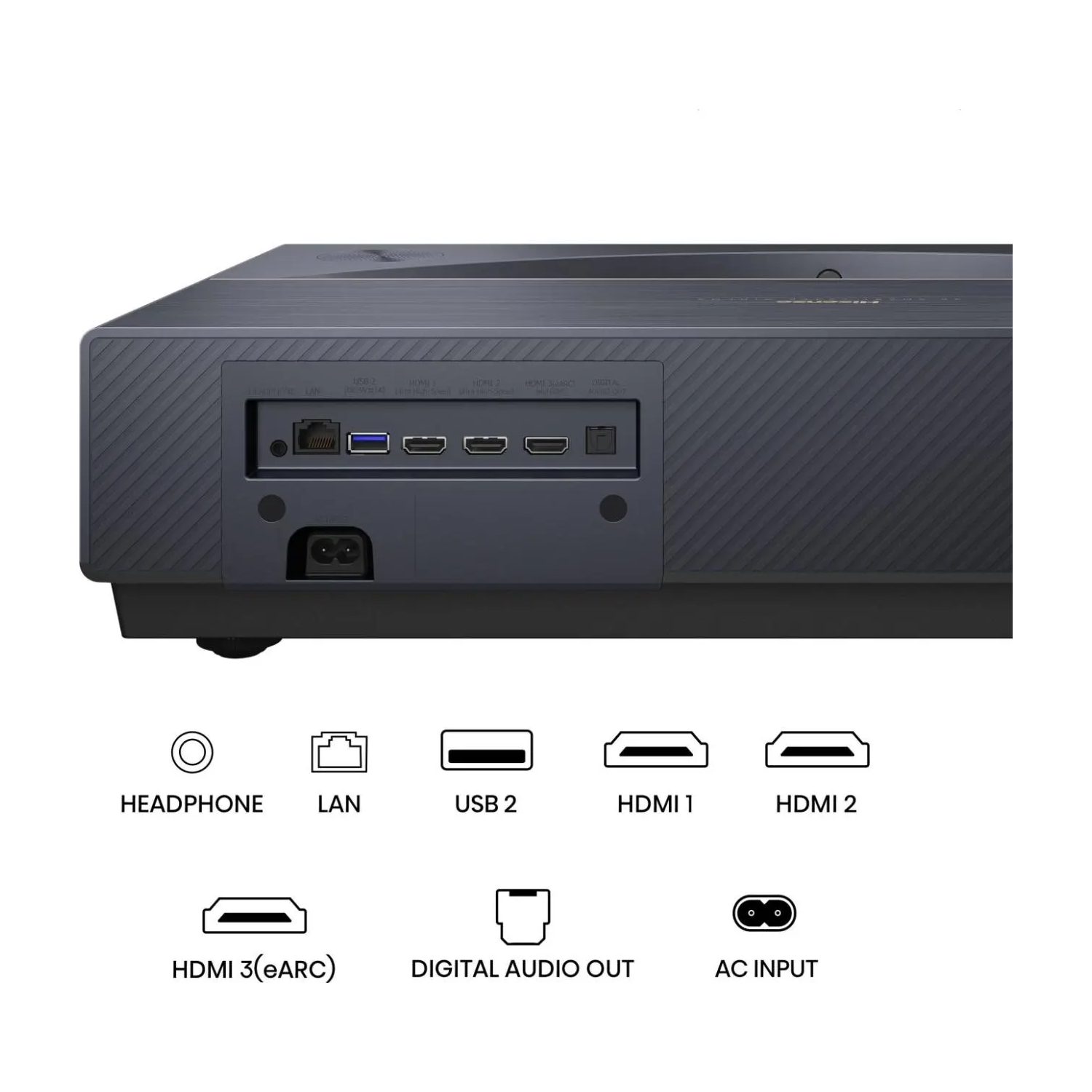 Hisense PT1SE – 4K Ultra HD Smart Laser Cinema – 2300 ANSI Lumen – Ultra Short Throw – Dolby Vision & Dolby Atmos – 80–150 Zoll