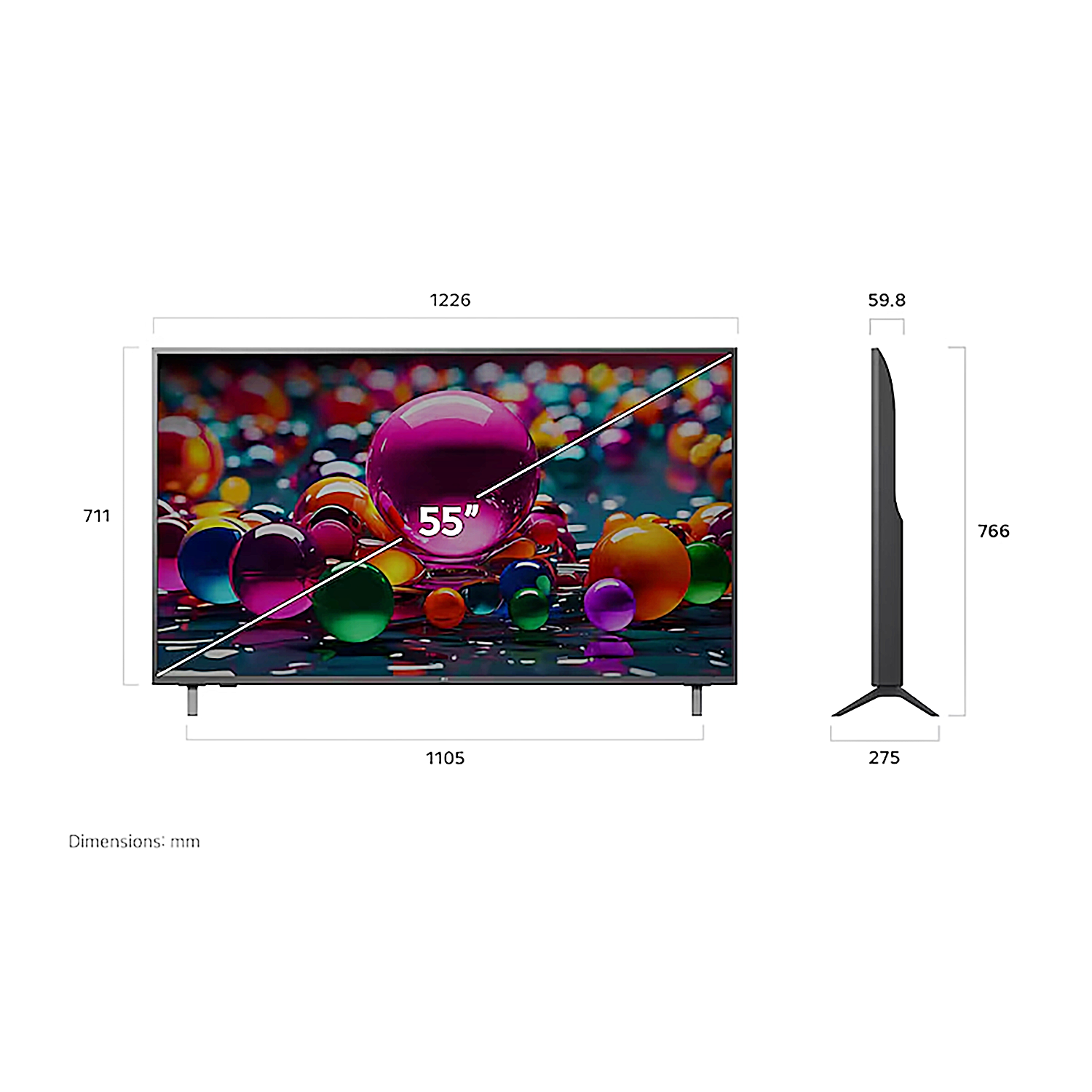 LG LCD-TV  I 55UA75006LA  I  Edge-LED's  I  55"  I  4K Ultra HD  I  SmartTV  LG LCD-TV  I 55UA75006LA  I  Edge-LED's  I  55"  I  4K Ultra HD  I  SmartTV