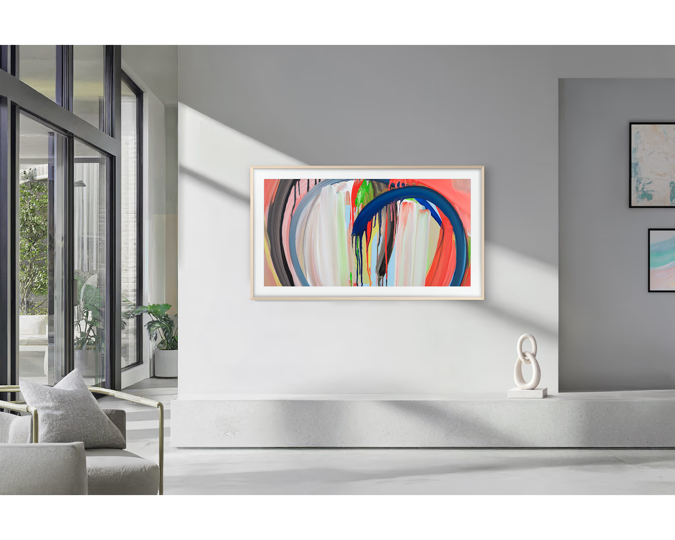 Samsung The Frame LS03HA GQ55LS03HAUXZG – 55 Zoll QLED 4K Art TV, 144 Hz, Glare Free, Vision AI
