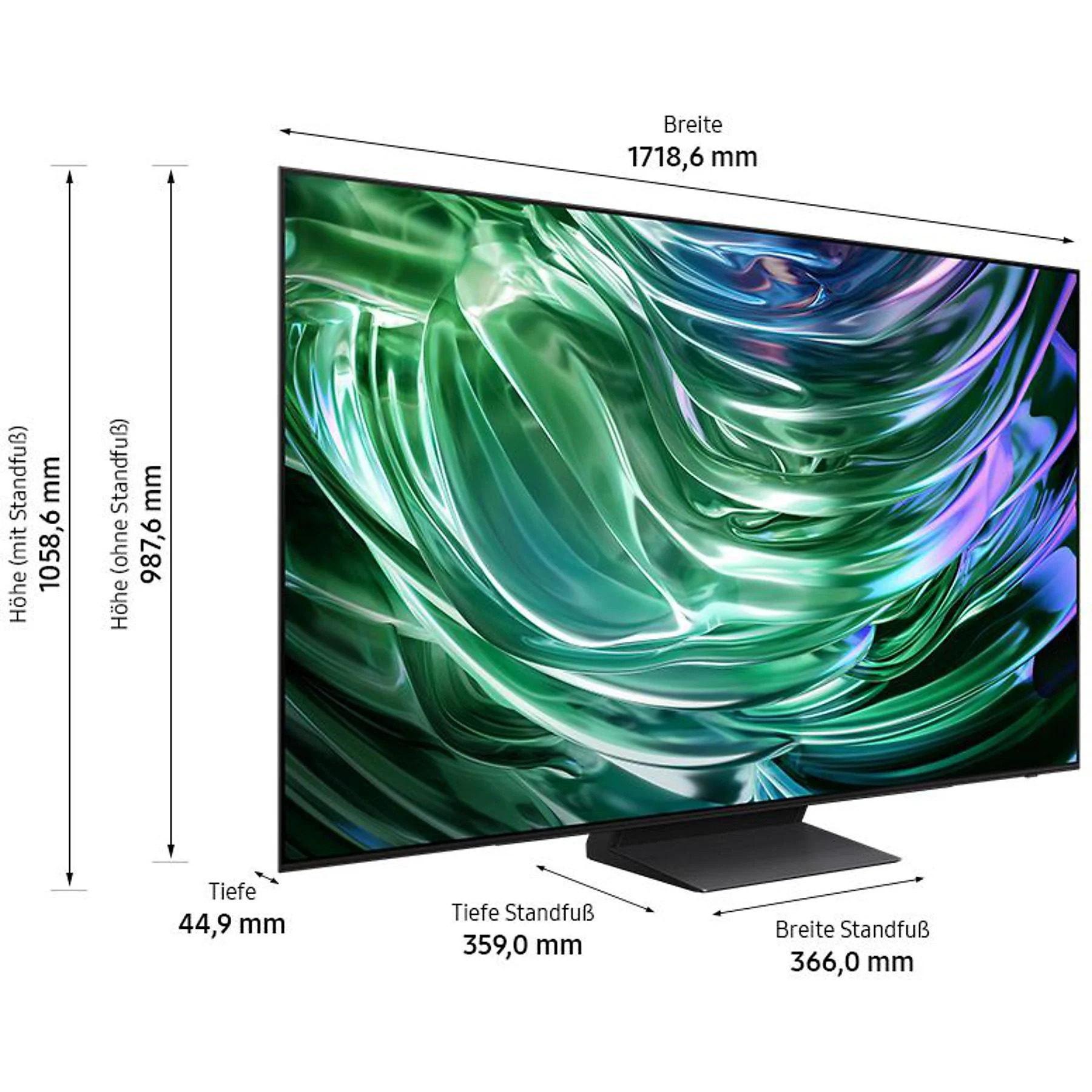Samsung S90D 77Zoll OLED SmartTV GQ77S90D 4K UHD (2024)