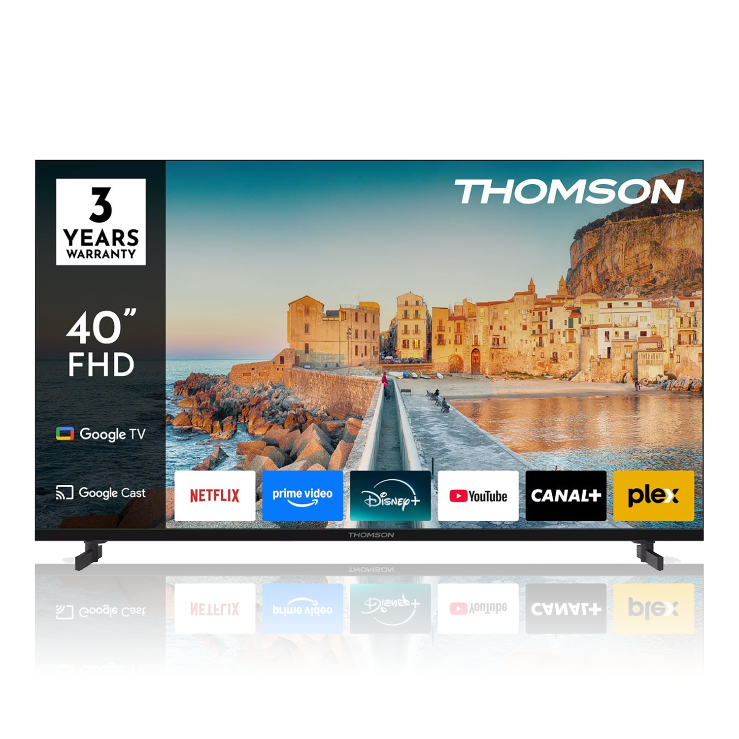 Thomson LED-TV  I   40FG2S15  I 40 Zoll Full HD Smart TV  I Google TV  I HDR10